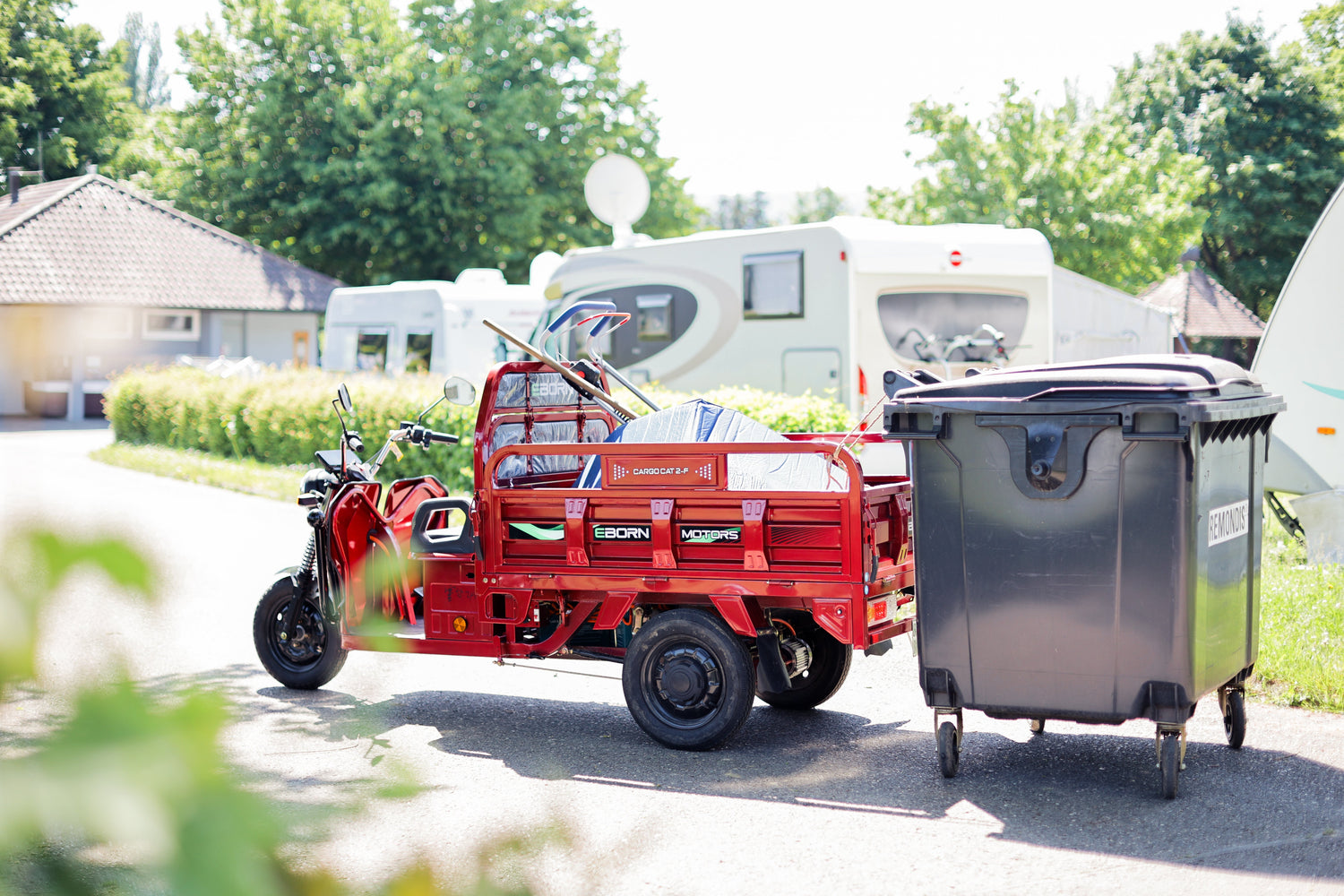 Ηλεκτρικά τρίκυκλα - Η ιδανική λύση για ξενοδοχεία & τουριστικά καταλύματα